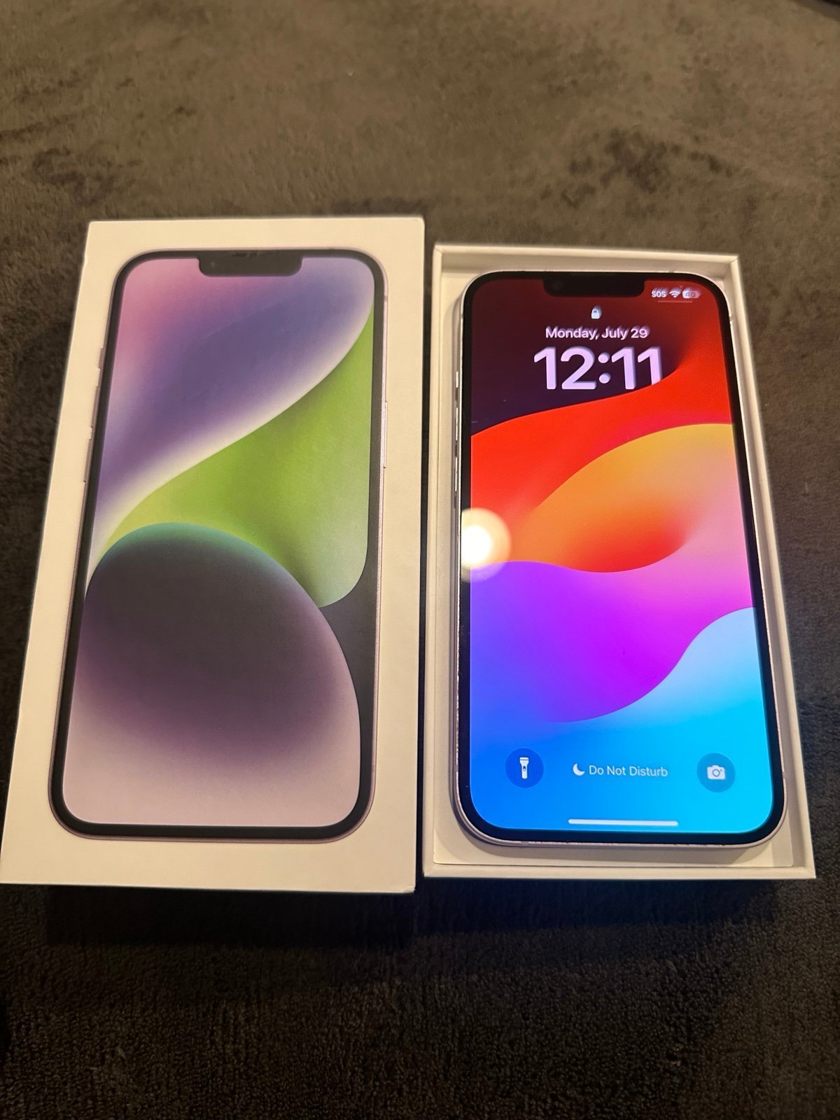 Apple iPhone 14 128 GB Purple 1X32