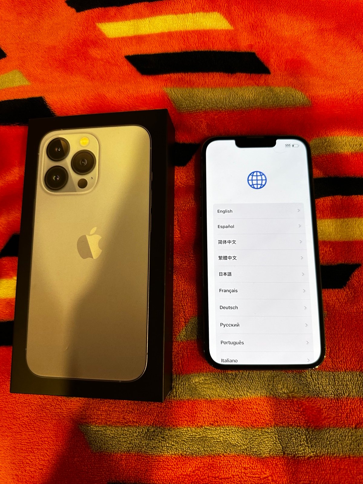 Apple iPhone 12 Pro Pacific Blue 256GB Unlocked 3C75