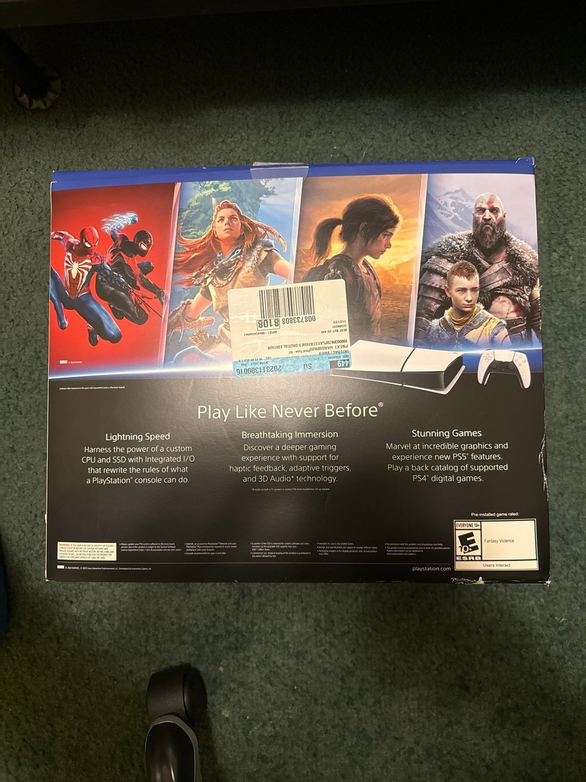 1 TB PlayStation 5 Slim with DualSense Edge Wireless Controller 6V97