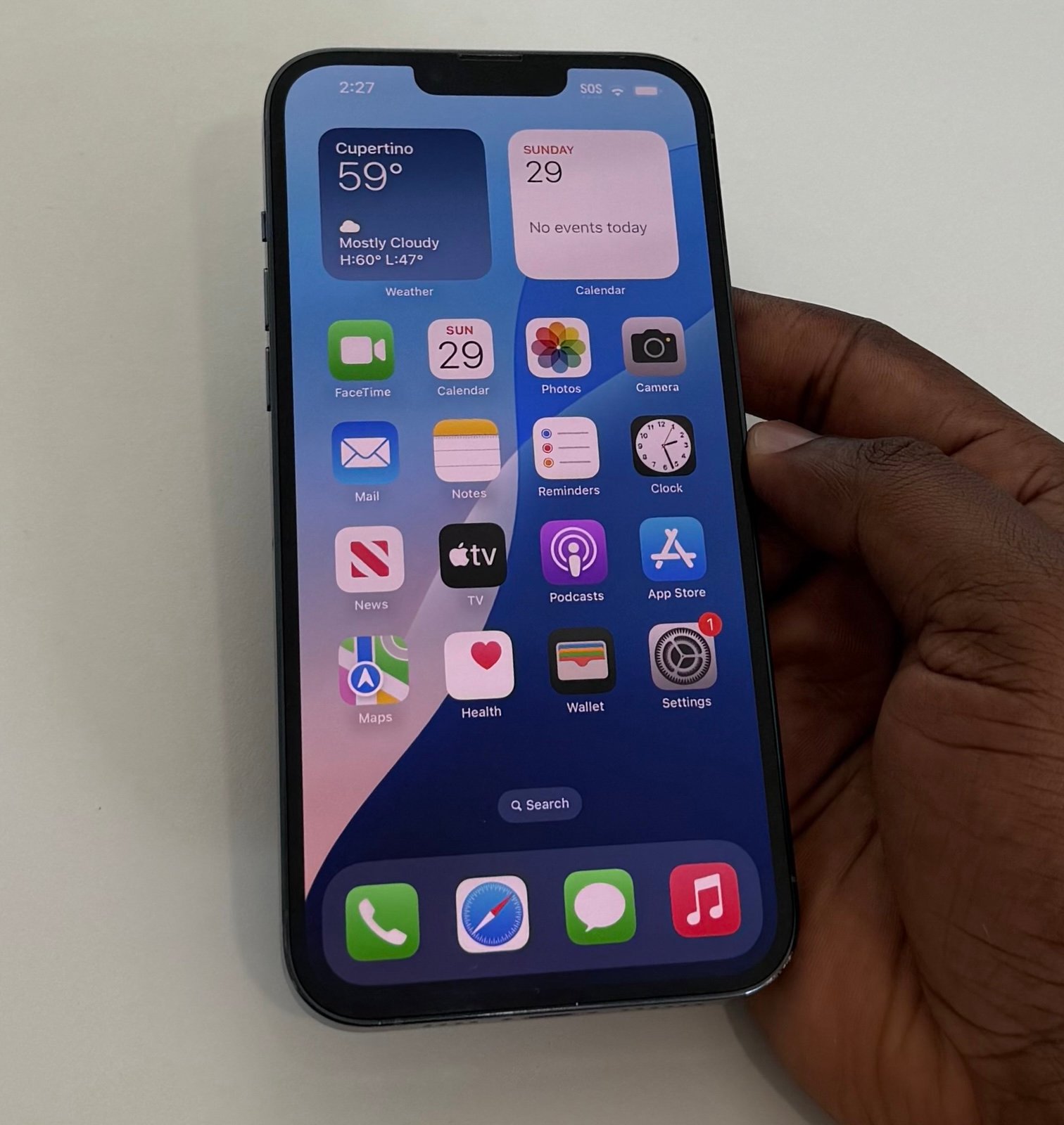 iPhone 13 Pro Max 128GB in Serria Blue FOR SPECTRUM ONLY 8V76