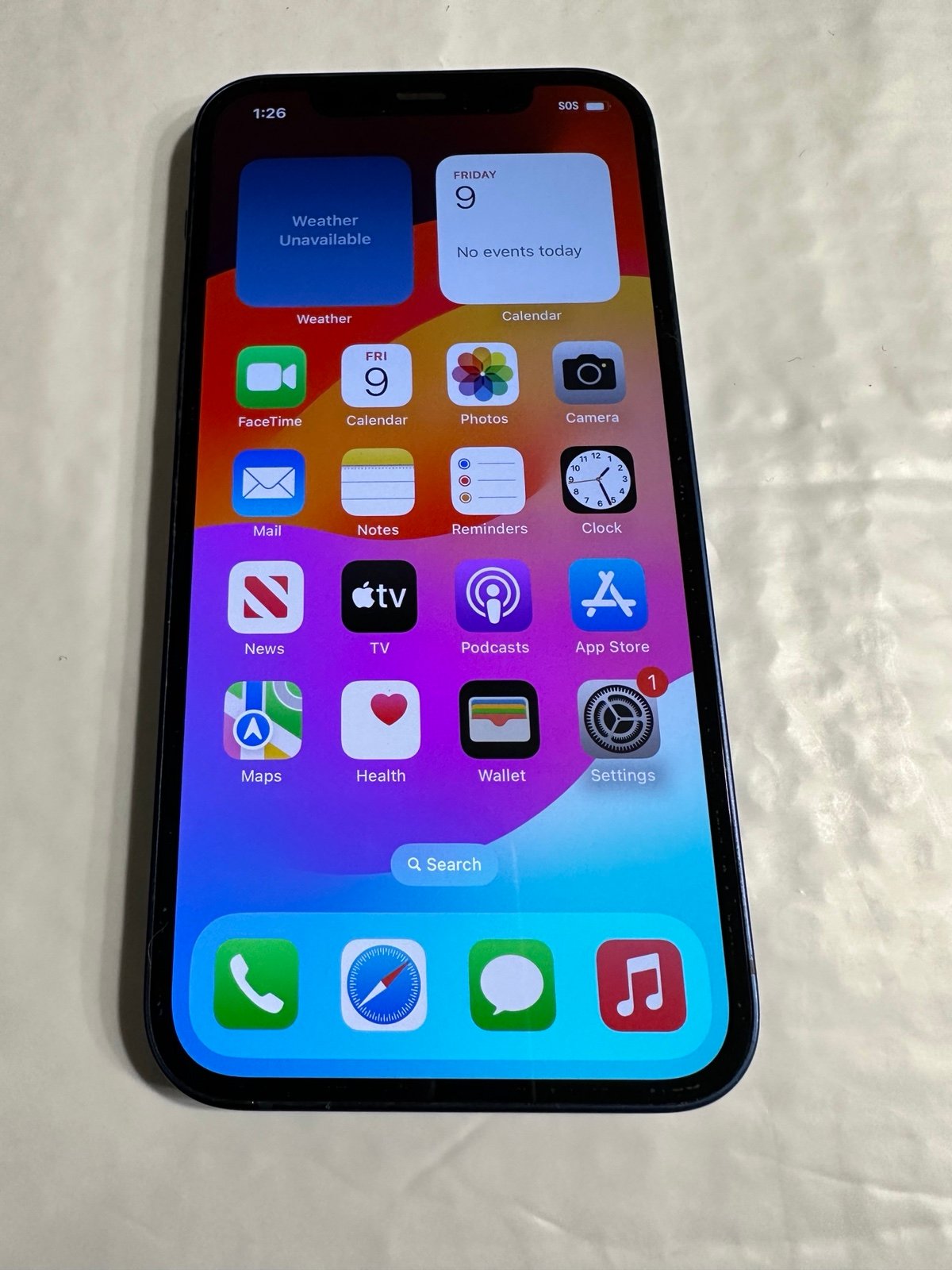 iPhone 12 64 GB Unlocked 85% Battery Health 5M65