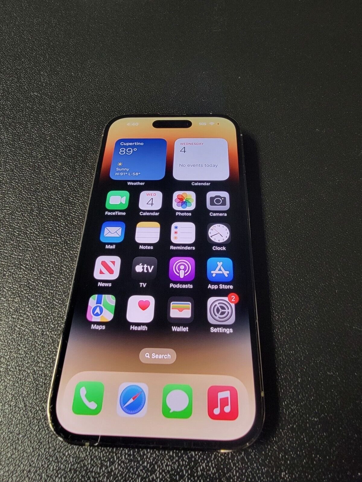 Apple iPhone 14 Pro - 128 GB - Gold (Unlocked) 1U67