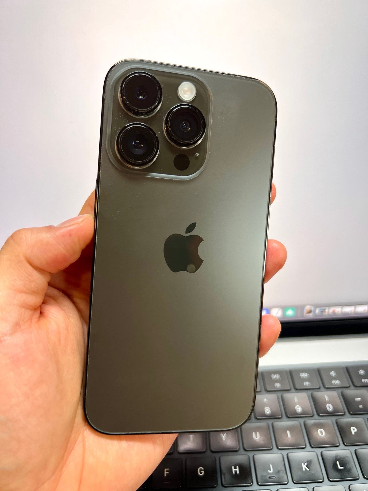 Apple iPhone 14 Pro 256GB Factory Unlocked (90% Batt) Black #20015 2C96