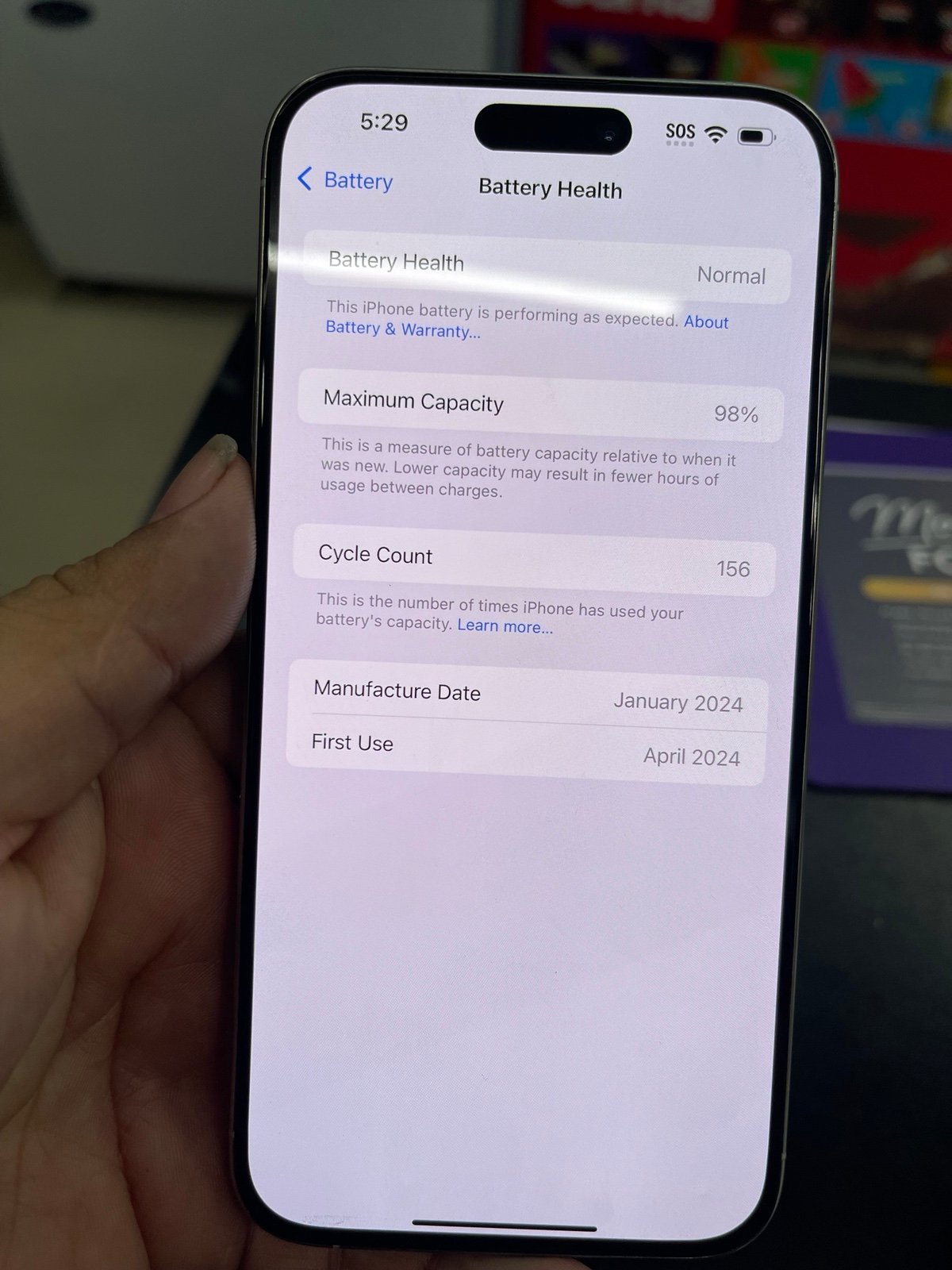 iPhone 15 pro max (AT&T) 256gb 5N31