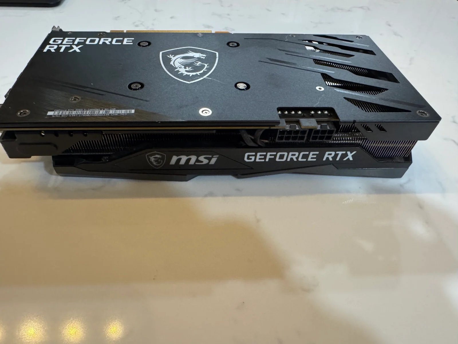 MSI NVIDIA GEFORCE RTX 3060TI 8G LHR GPU Graphics Card