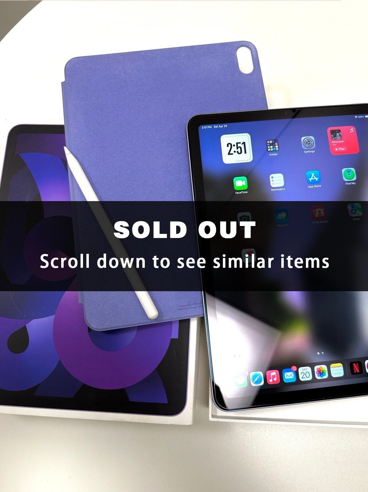 SOLD - Apple iPad Air 5th Generation 64 GB in Purple