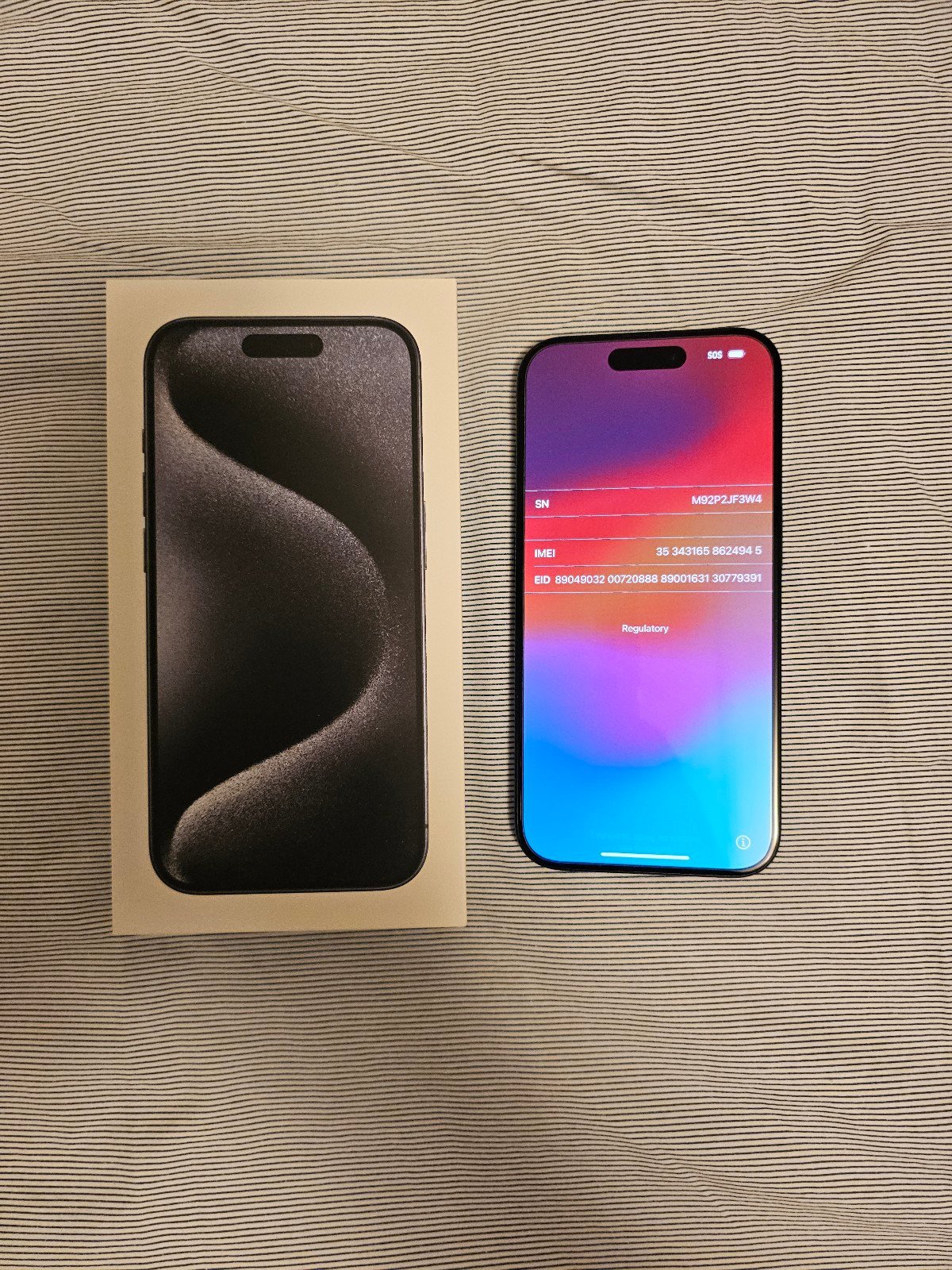 Apple iPhone 15 pro unlocked 6O17