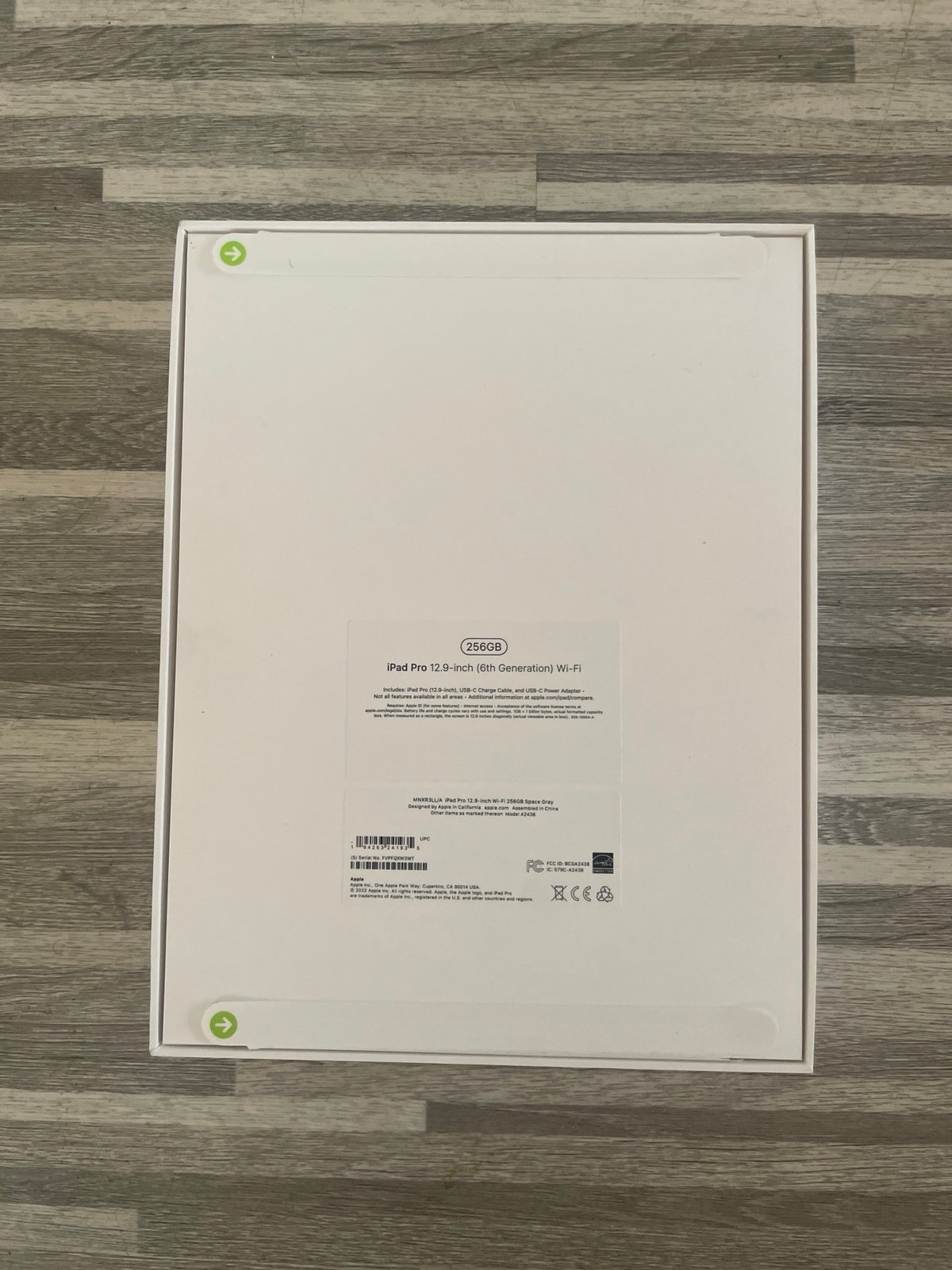 iPad Pro 12.9-inch (6th Generation) Wi-Fi 256GB *BRAND NEW SEALED* 8A17