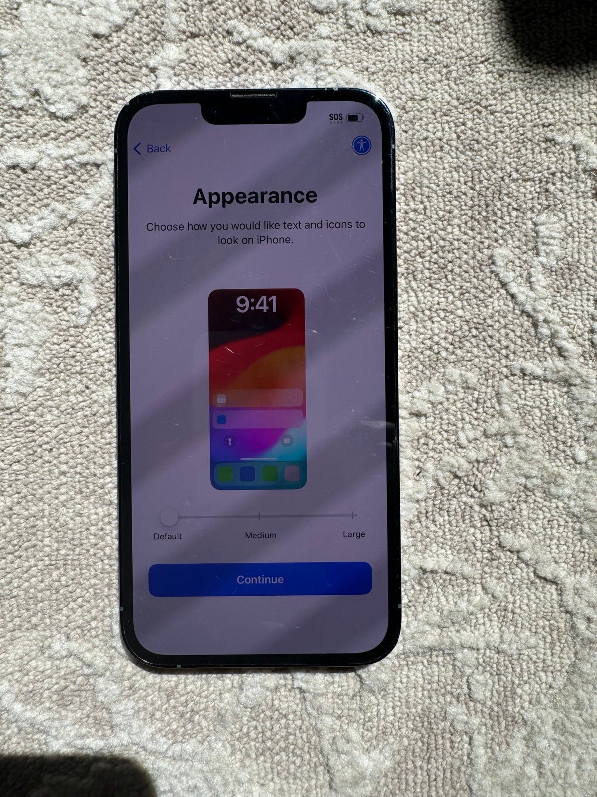 Apple iPhone 13 Pro 256 GB in Sierra Blue 7W31