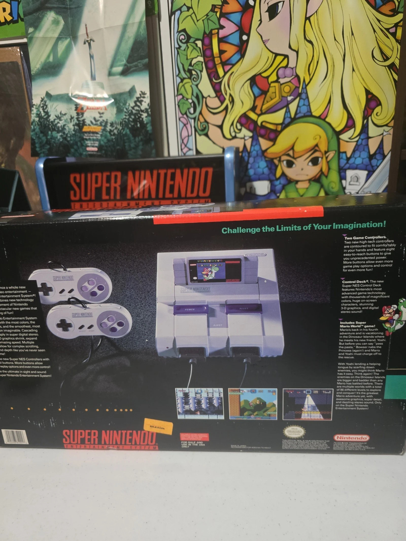 Super Nintendo System Launch Day Edition. 100% complete