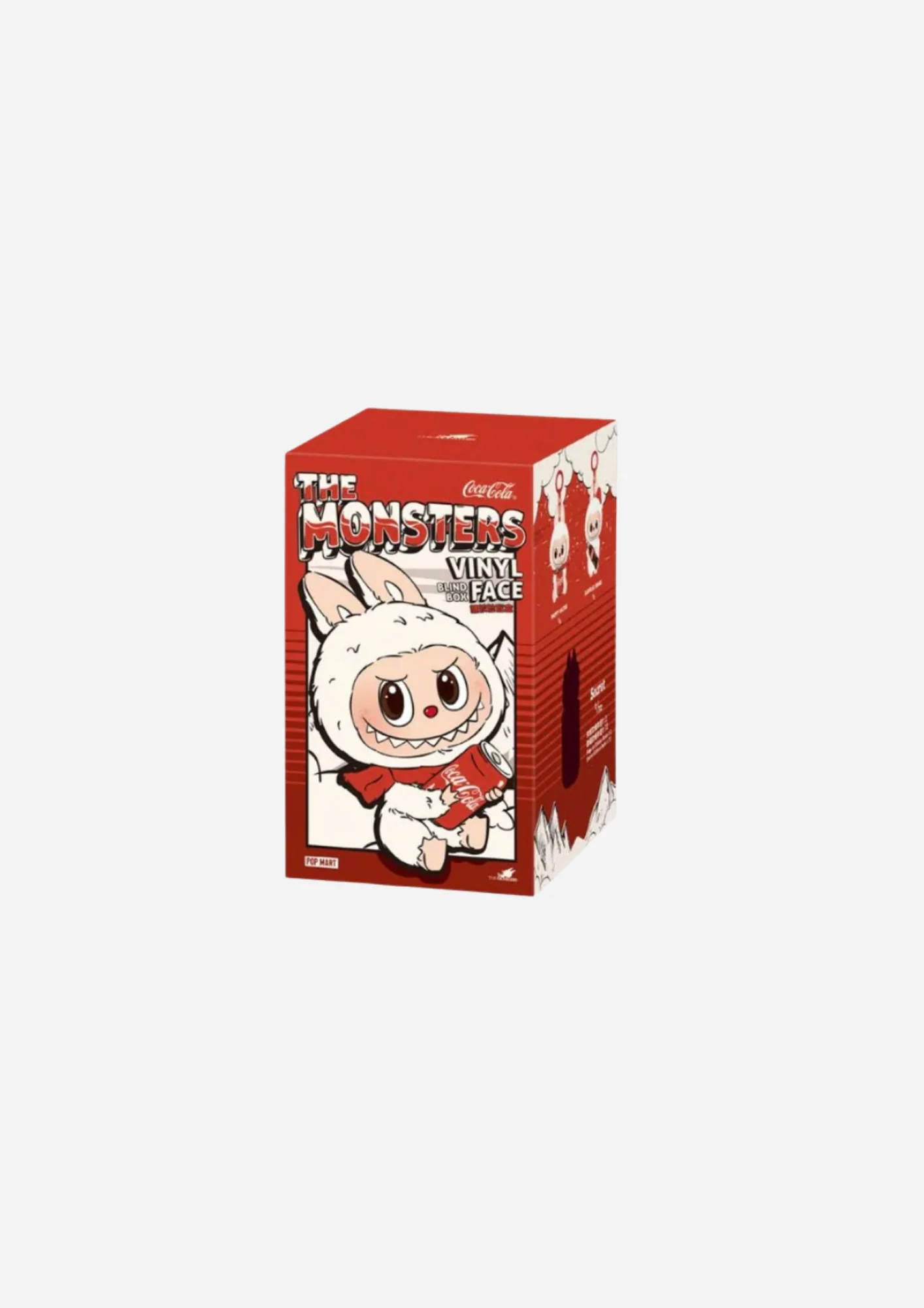 POP MART LABUBU THE MONSTERS COCA COLA SERIES VINYL FACE SINGLE (1 BLIND BOX)