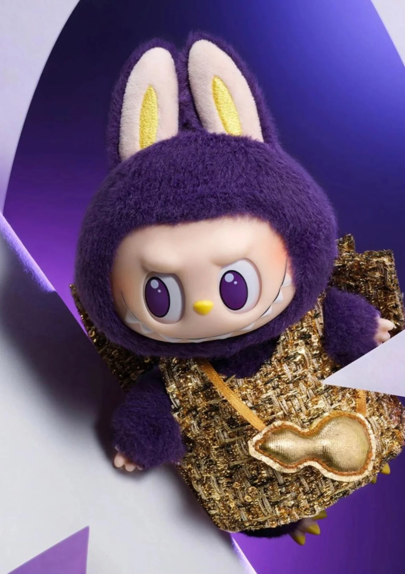 POP MART LABUBU X PRONOUNCE WINGS OF FORTUNE VINYL PLUSH HANGING CARD 1 OF 1