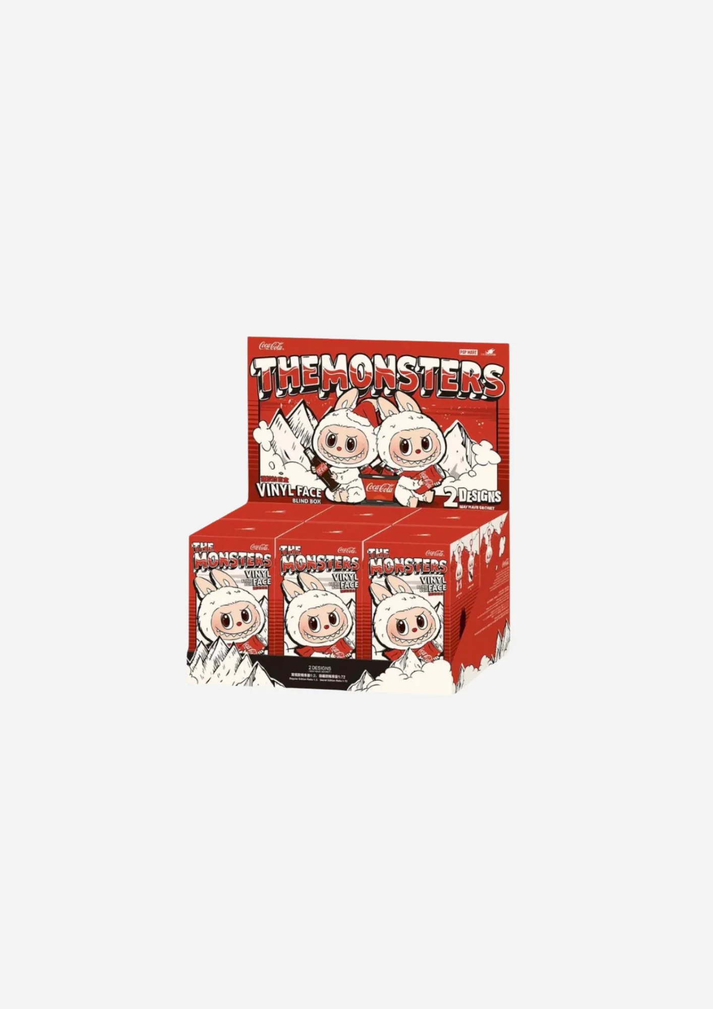 POP MART LABUBU THE MONSTERS COCA COLA SERIES SET COMPLETO (6 SCATOLE)