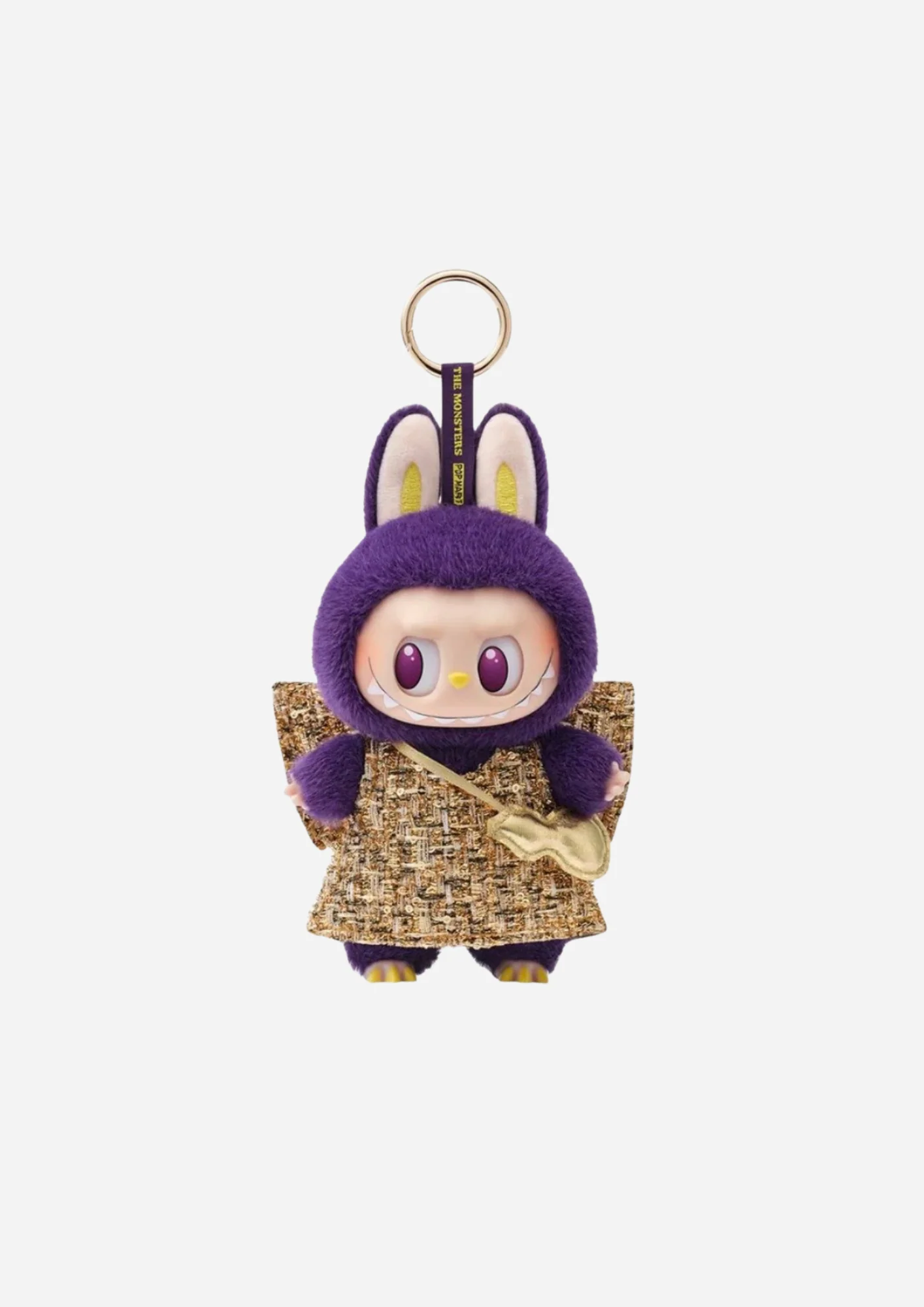 POP MART LABUBU X PRONOUNCE WINGS OF FORTUNE VINYL PLUSH HANGING CARD 1 OF 1