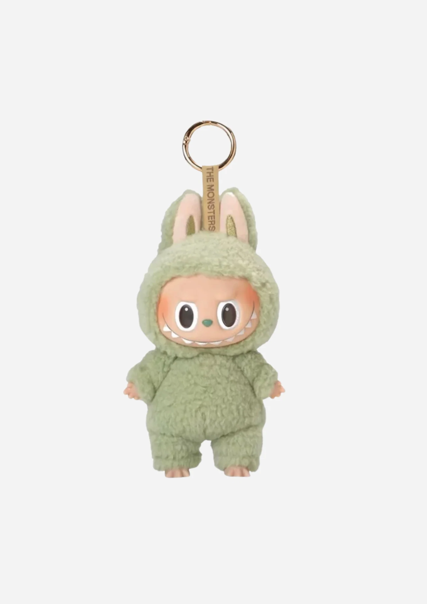 POP MART LABUBU THE MONSTERS TASTY MACARONS GREEN GRAPE VINYL PLUSH PENDANT 1 OF 1