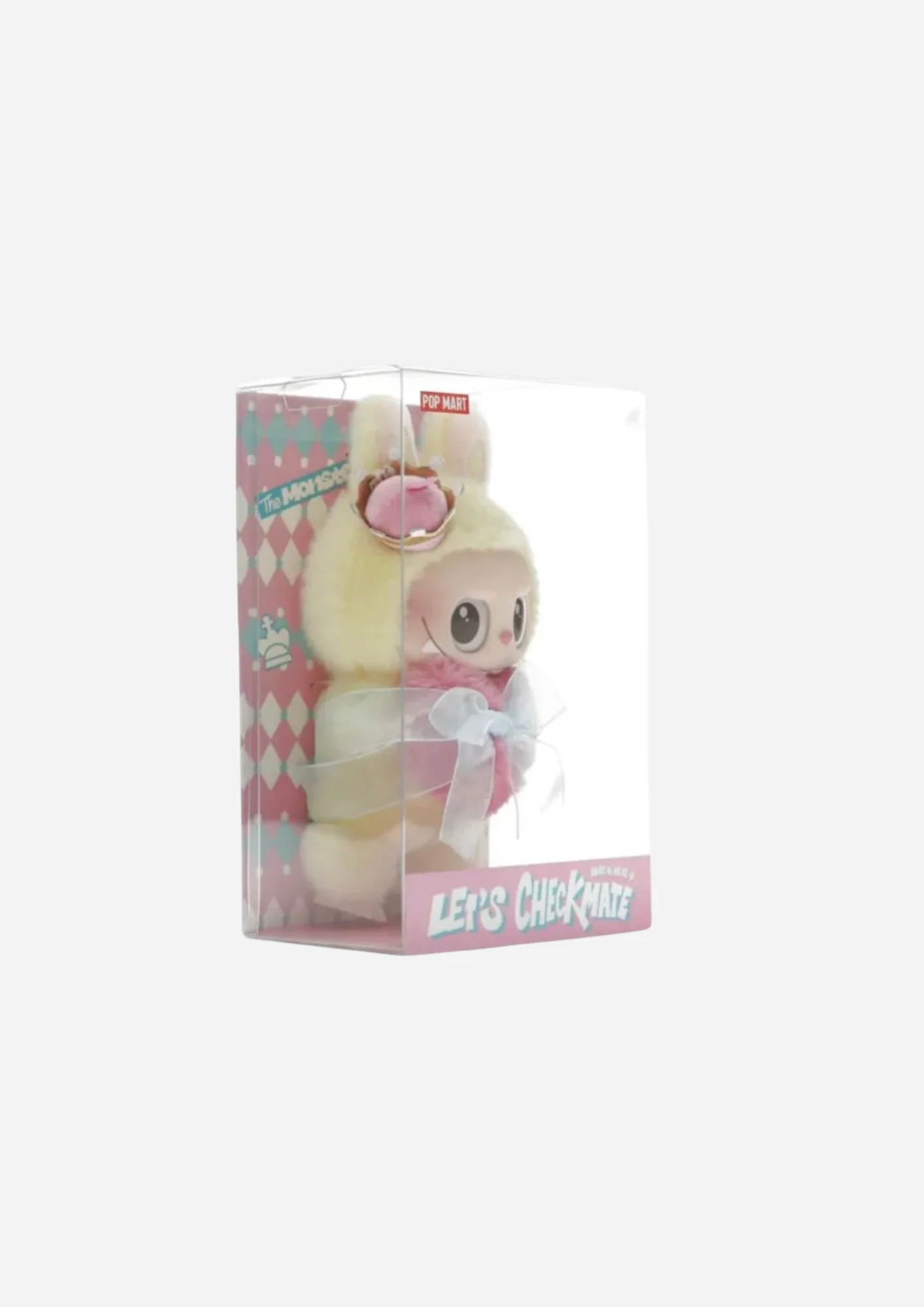 POP MART LABUBU THE MONSTERS LET'S CHECKMATE SERIES VINYL PLUSH HANGING CARD 1 OF 1