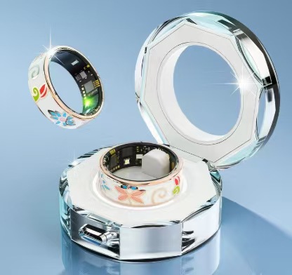 Best-selling smart ring, inlaid with luminous dragon pattern, a ring that detects heart rate, blood oxygen, sleep and health- TR