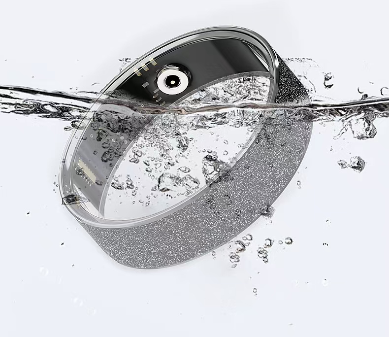 Frosted Smart Ring, European and American Minimalist Style, Couple's Heart Rate, Blood Oxygen, Sleep, Pedometer, Mood Monitor Bracelet- ML10