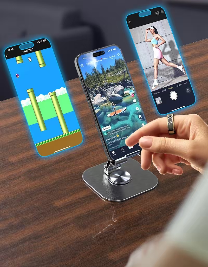 Best-selling smart ring, inlaid with luminous dragon pattern, a ring that detects heart rate, blood oxygen, sleep and health- BBG70