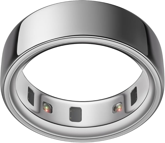Smart Ring 4 - Silver - Size 8 - Size Before You Buy- 2S50