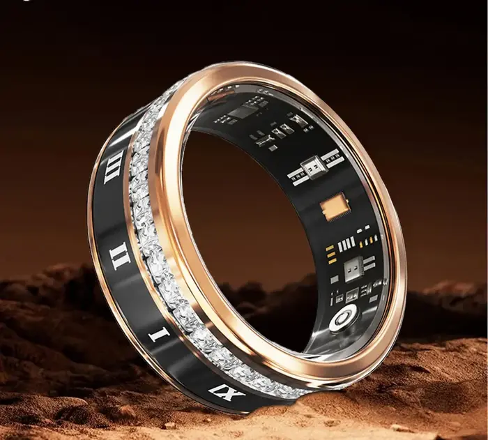 Smart Ring, Sleep Tracker, Activity & Fitness Tracker, Blood Pressure& Oxygen Tracker- BC10