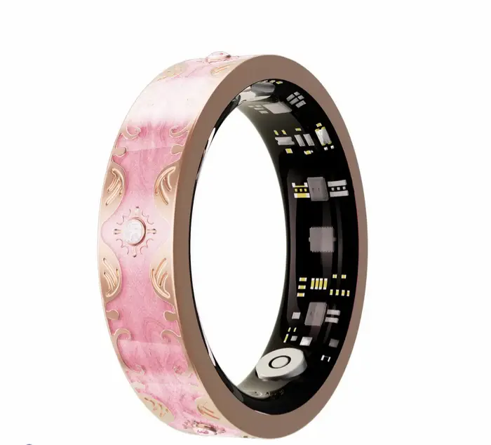 Smart Ring, Sleep Tracker, Activity & Fitness Tracker, Blood Pressure& Oxygen Tracker- P4I