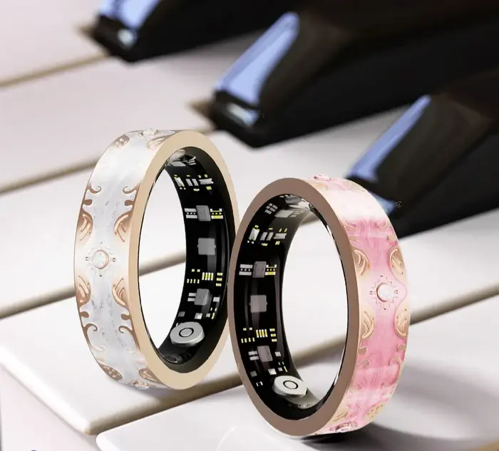 Smart Ring, Sleep Tracker, Activity & Fitness Tracker, Blood Pressure& Oxygen Tracker- P4I