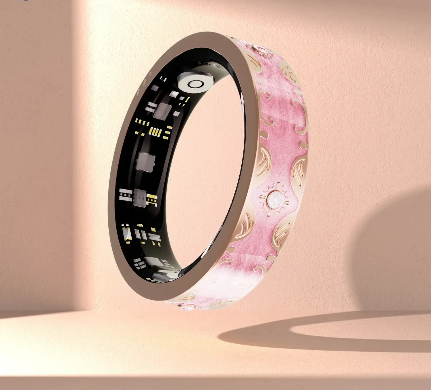 Smart Ring, Sleep Tracker, Activity & Fitness Tracker, Blood Pressure& Oxygen Tracker- P4I