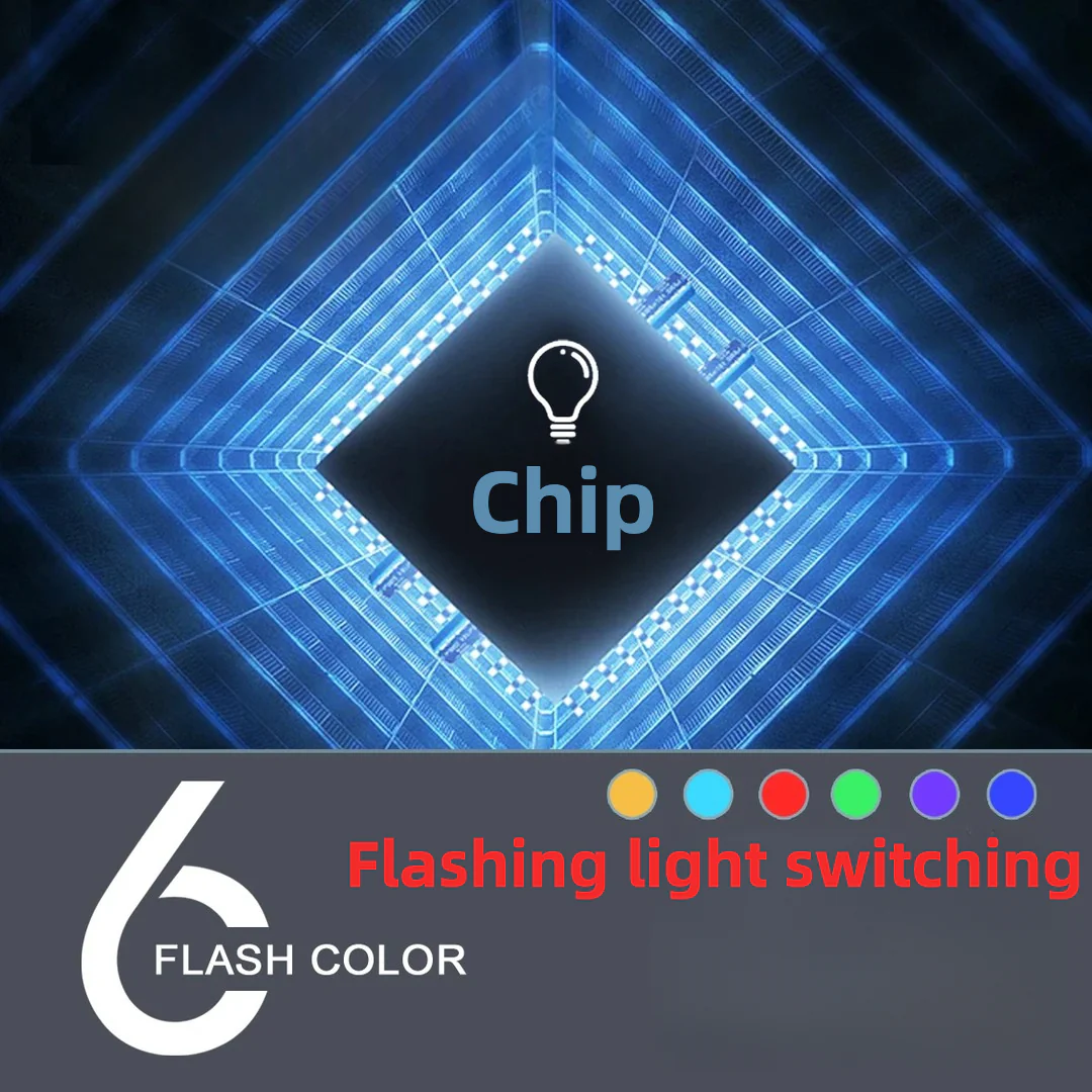 Double-headed Retractable Laser Sword, 6 colors, with sound effects