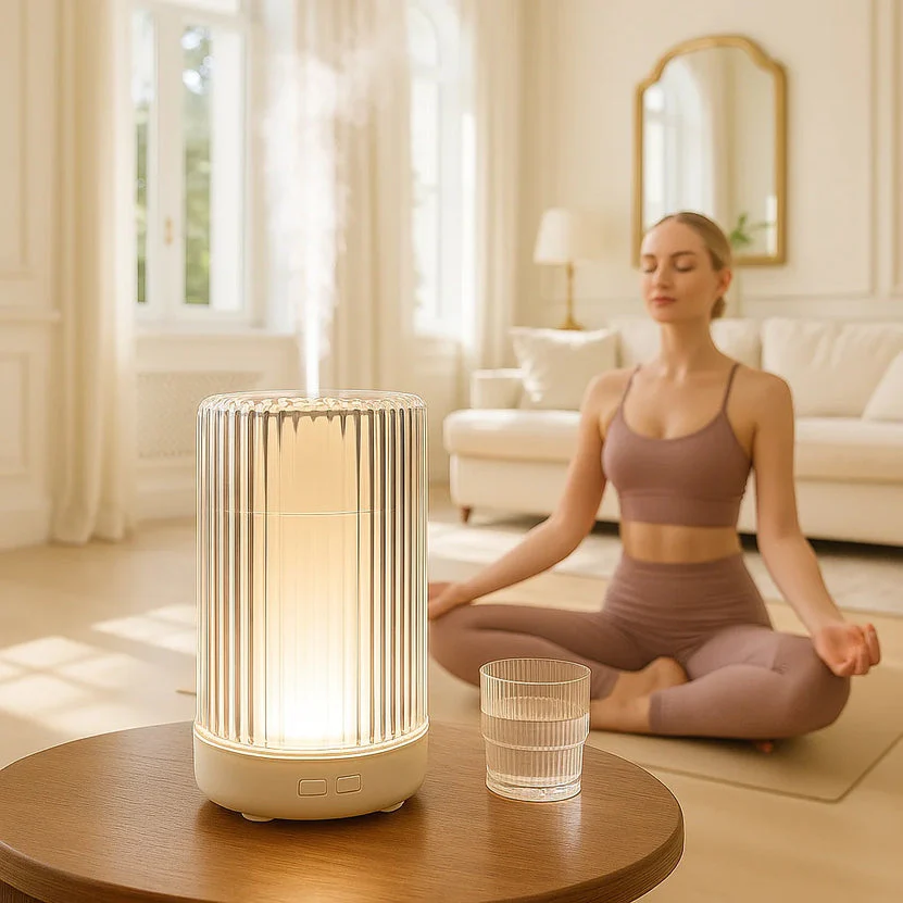 7 Color Crystal Essential Oil Scent Diffuser Humidifier