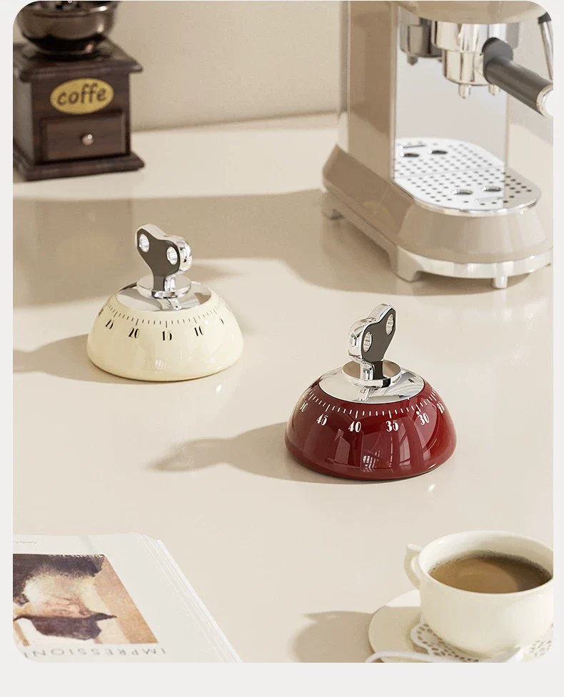 Magnetic Timer, No Battery Required, Suitable for Any Place