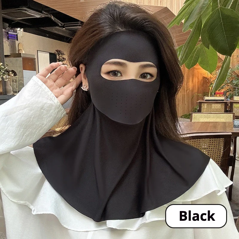 Full Face and Neck Sunscreen Mask - Can Drink Water