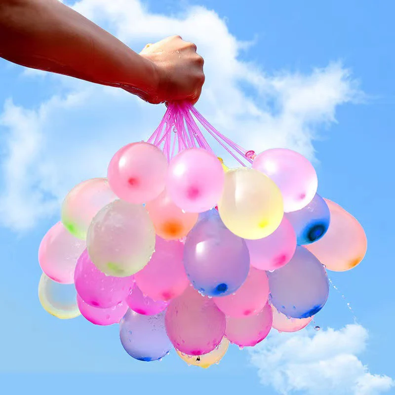 Quickly fill water balloons, water bombs and water fights