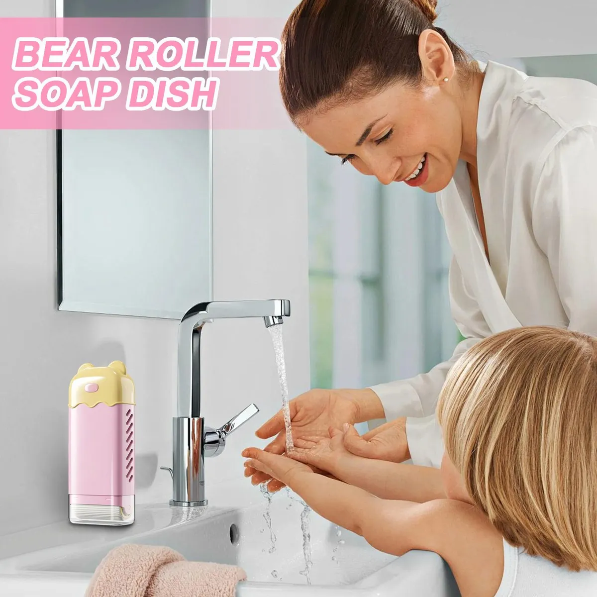 Multifunctional Foaming Soap Box, Hands-free Soap Storage Box