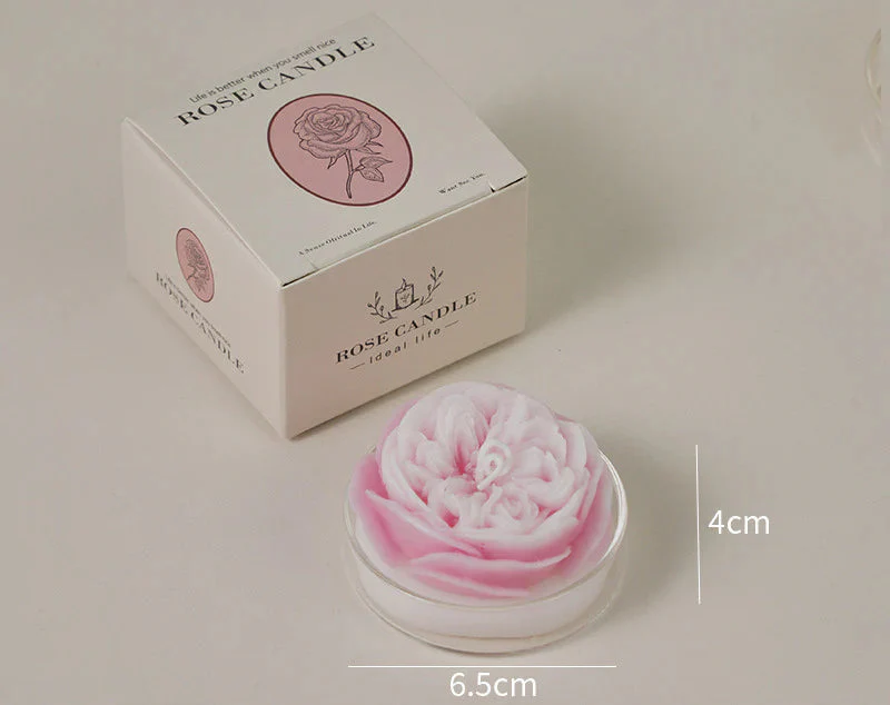 Romantic-Austin Rose scented candle, aromatherapy ornaments, Mother's Day gift