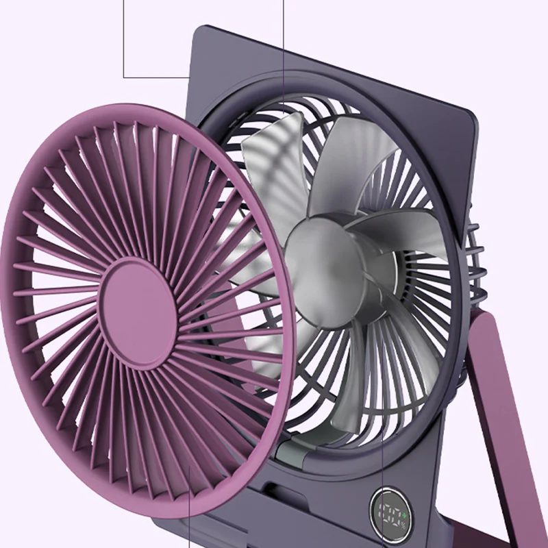 Ultra Slim Card USB Rechargeable Mini Fan