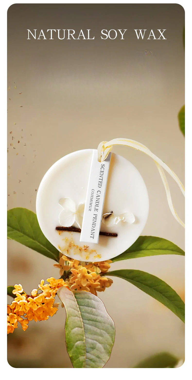 Fresh-Wardrobe clothing fragrance pendant, aromatherapy wax tablets, long-lasting fragrance