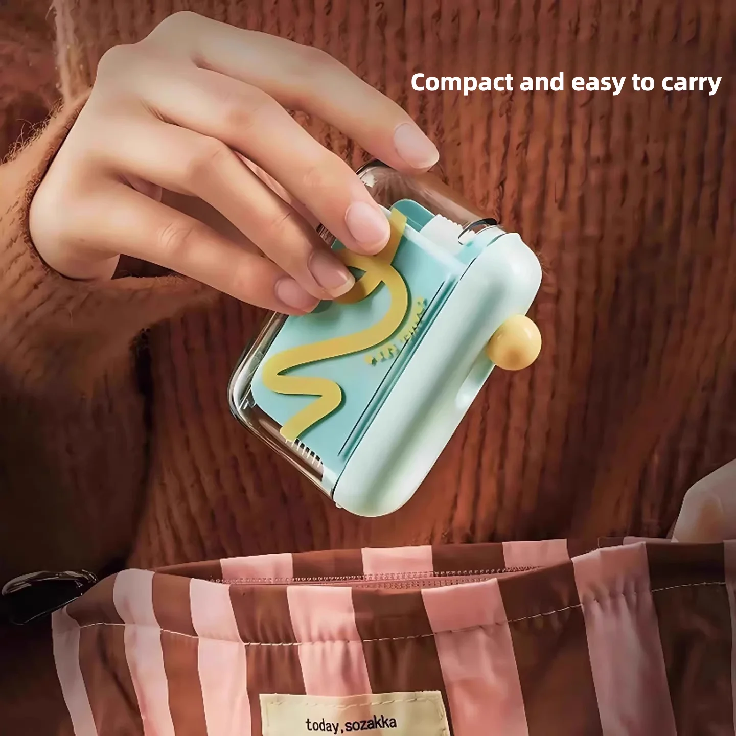 Portable Dental Floss Pick Storage Box