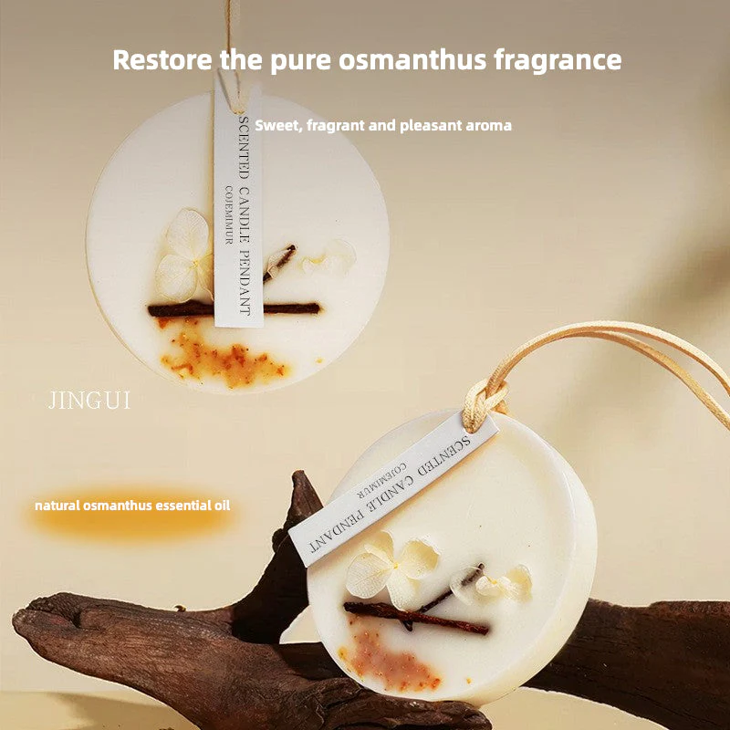 Fresh-Wardrobe clothing fragrance pendant, aromatherapy wax tablets, long-lasting fragrance