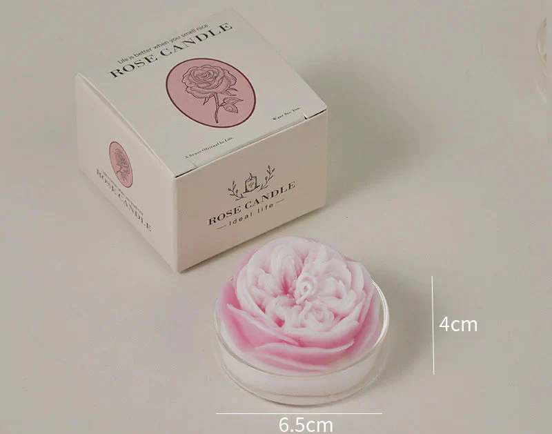Romantic-Austin Rose scented candle, aromatherapy ornaments, Mother's Day gift
