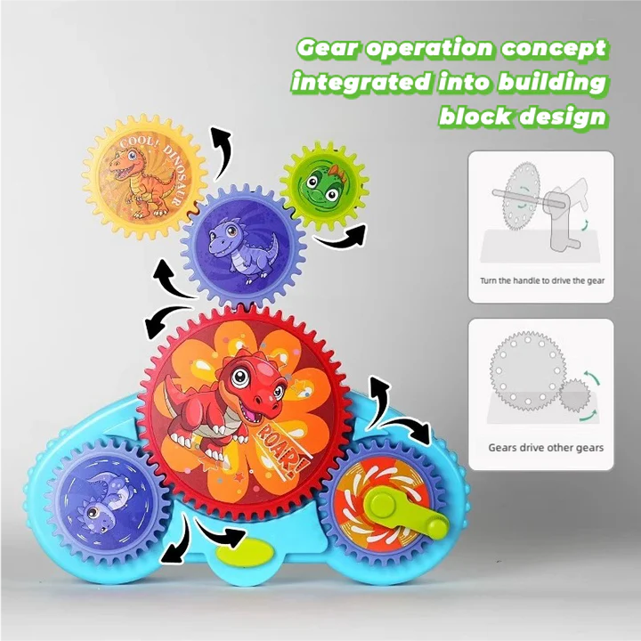 Versatile Gears Electric Building Blocks