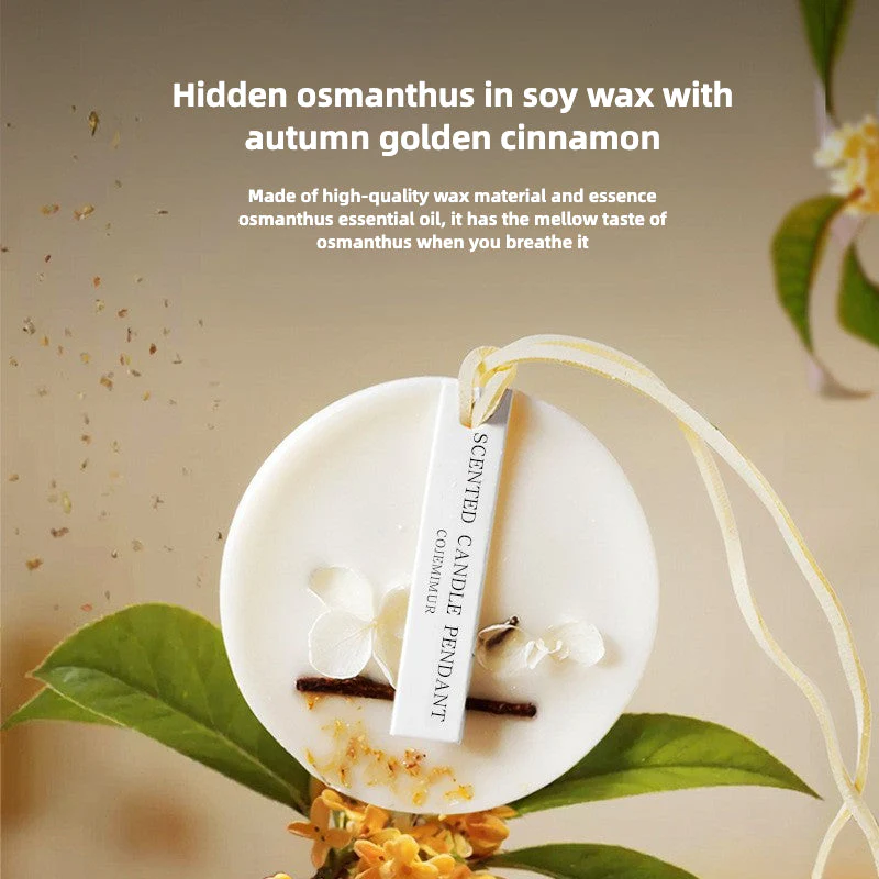 Fresh-Wardrobe clothing fragrance pendant, aromatherapy wax tablets, long-lasting fragrance