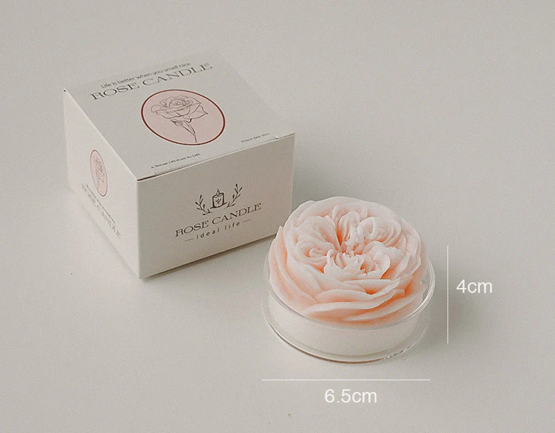 Romantic-Austin Rose scented candle, aromatherapy ornaments, Mother's Day gift