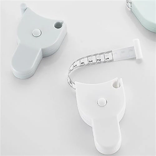 Circumference ruler three-circumference ruler fitness ruler waist circumference measuring arm circumference chest circumference leg circumference tape gauge automatic contraction measuring soft ruler