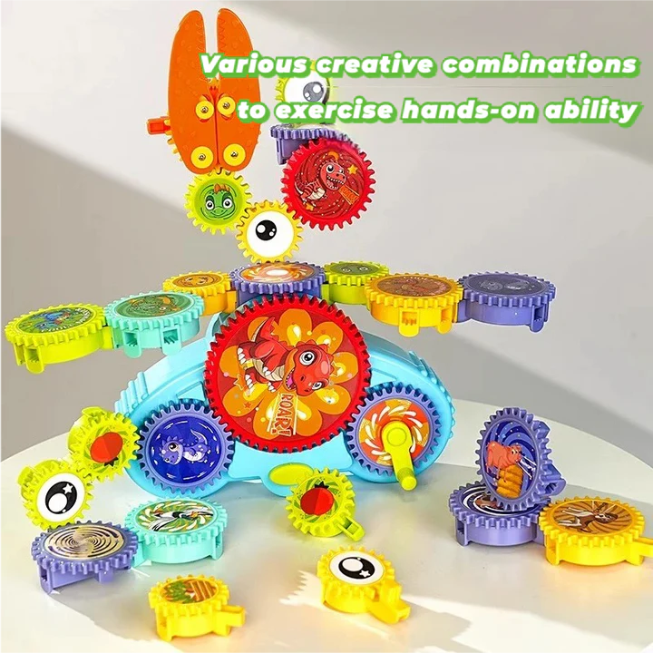 Versatile Gears Electric Building Blocks