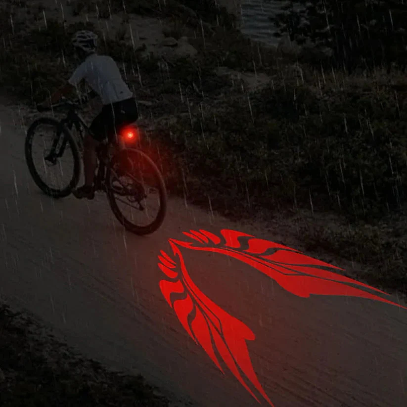 Angel Wing Cycling Tail Light