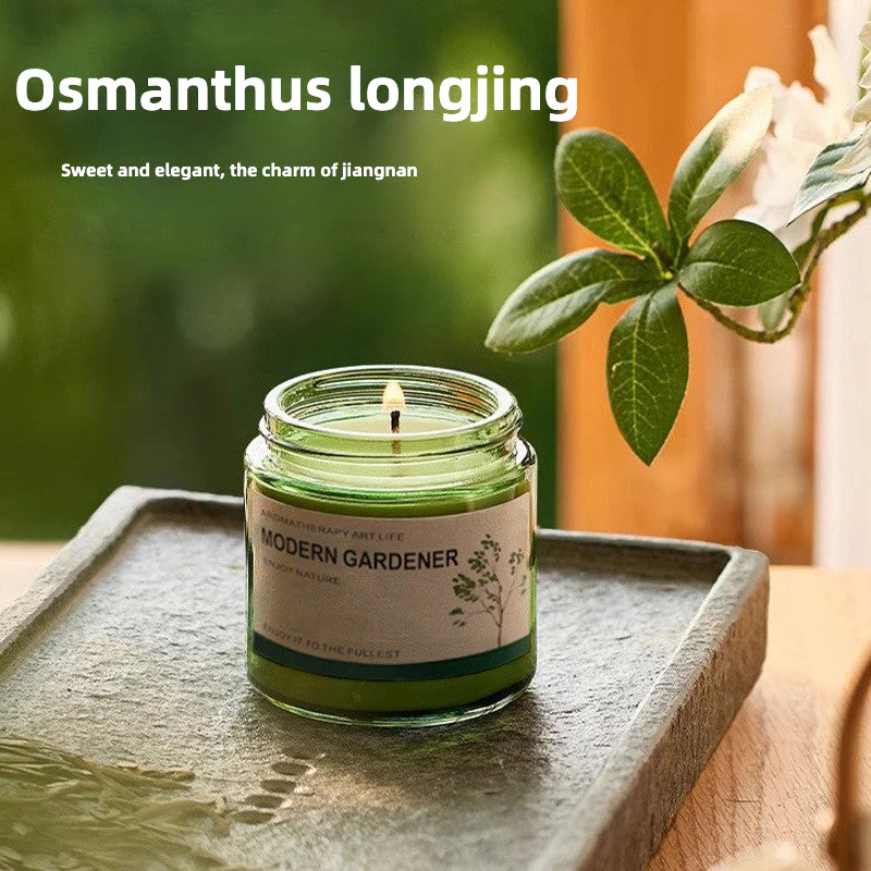 Soothe the nerves-Osmanthus scented candles for home use with long-lasting tea fragrance