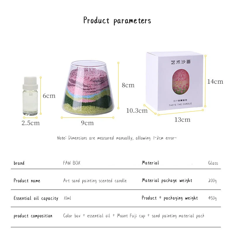 🔥Buy 2 Free Shipping🔥DIY Art Sand Painting Aromatherapy Candle