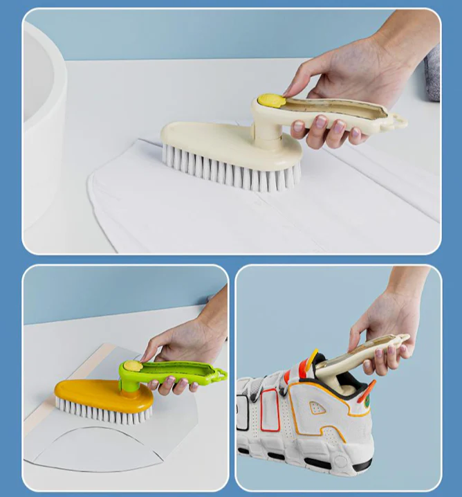 Multifunctional Rotating Liquid Shoe Brush