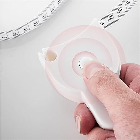 Circumference ruler three-circumference ruler fitness ruler waist circumference measuring arm circumference chest circumference leg circumference tape gauge automatic contraction measuring soft ruler